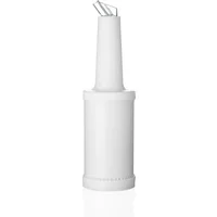 Measured pourer and storage bottle White