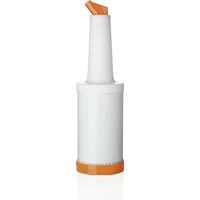 Measured pourer and storage bottle Orange