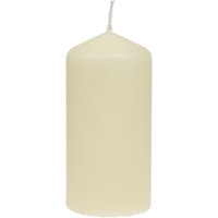 Bolsius Tall Pillar Candles Ivory 120mm (Pack of 12)