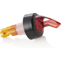 Bar Dispenser Set 1.5 cl Orange Plastic/Stainless Steel Pack of 12