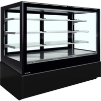 Tefcold CHOPIN 1000 FV-VP Black Chilled Display Cabinet