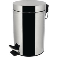 Bolero Pedal Bin Stainless Steel 3Ltr