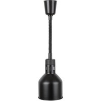 Buffalo Retractable Heat Lamp Matte Black Finish