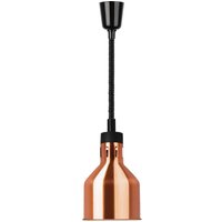 Buffalo Retractable Heat Shade Copper Finish