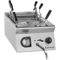 Giorik CPE726T Single Tank Counter Top Electric Pasta Cooker/Boiler 2/3Gn