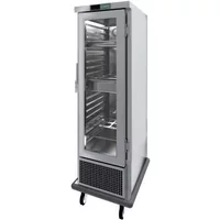 Emainox 19 Glass Door Slimline Mobile Refrigerated Holding Cabinet