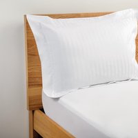 Mitre Comfort Satin Oxford Pillowcase White (2 Pack)