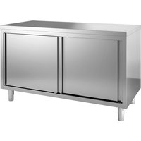 Combisteel 700 Worktable with Sliding Doors - 1600 mm
