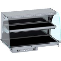 CombiSteel Drop-In Curved Heated Ceramic Display WALL MODEL - BLACK 3/1