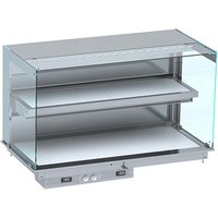 CombiSteel Drop-In Cubic Heated Ceramic Display WALL MODEL - WHITE 4/1