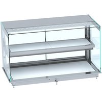 CombiSteel Drop-In Cubic Heated Ceramic Display - WHITE 4/1