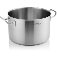 Cucina Stew Pot 16 Ltr Chrome Nickel Steel Dia 32 cm