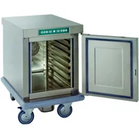Emainox 7 X 2/1Gn Mobile Undercounter Fan Assisted Heated Holding Cabinet - With Humidity