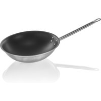 Cucina Wok Chrome Nickel Steel 18/10 Non-Stick Dia 38 cm