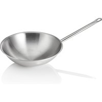 Cucina Wok Chrome Nickel Steel 18/10 Dia 38 cm