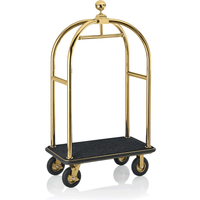 Was Germany Luggage Trolley Drift Titanium-Gold 112x60x190 cm