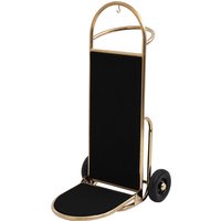 Was Germany Luggage Trolley Sprint 61x70x120 cm Titanium-Gold