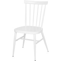 Bolero Windsor Aluminium White Chairs White (Pack of 4)