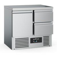 REFRIGERATED COUNTER 1 DOOR/2 DRAWERS