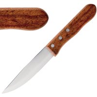 Olympia Jumbo Steak Knives Rosewood Handle (12 Pack)