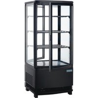 Polar C-Series Display Fridge 86Ltr Black