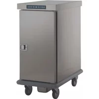 Emainox 13 X 1/1Gn Mobile Fan Assisted Heated Holding Cabinet - With Humidity