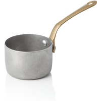 Steel & Style Serving Dish Brass Handle 140 ml Dia 7 cm