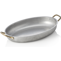 Steel & Style Vintage Serving Pan Chrome Nickel Steel 1.4 L