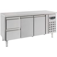 CombiSteel Counter 700 Refrigerator 2 Doors and 2 Drawers