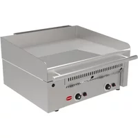 Mirror Zone 2 Gas Chromed Griddle