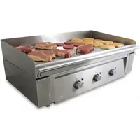 Mirror M1000E Heavy Duty Electric Chrome Griddle - Smooth Plate