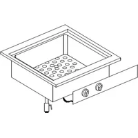 Giorik LBE6811D Drop In Electric Bain Marie