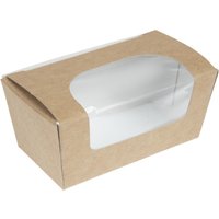 Colpac Compostable Kraft Cake Boxes with Window Small (500 pack)