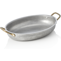 Steel & Style Vintage Serving Pan Chrome Nickel Steel 1 Ltr.