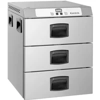 Giorik GMC3E 3 X 1/1Gn Counter Top Drawer Warmer