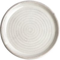 Olympia Canvas Small Rim Round Plates Murano White 180mm (6 Pack)