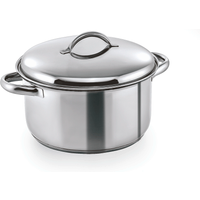 Cucina Stew Pot with Lid 1.8 Ltr Chrome Nickel Steel