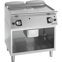 Giorik FRG741GCRX - 2 Zone Gas griddle - ribbed plate chrome plated