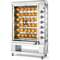CB G36P-S6 - 6 Spit - 36 Bird Gas Rotisserie