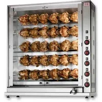 CB E30P-S5 - 5 Spit - 30 Bird Electric Chicken Rotisserie