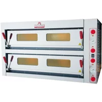 Italforni TKC2 Twin Deck Electric Pizza Oven - 18 X 13