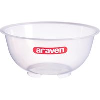 Araven Polypropylene Mixing Bowl Transparent 11Ltr