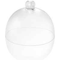 Pure Oak Dome Cover Polycarbonate Dia 16 cm Height 12 cm