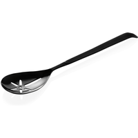 Cucina Serving Spoon 32 cm Slotted Black Chrome Nickel Steel