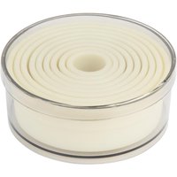 Vogue Plain Round Nylon Pastry Cutters (Pack 9)