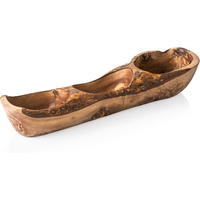 Pure Olive Buffet Bowl Double 35 x 9 cm Olive Wood