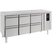 Combisteel Energy Line Six-Drawer Refrigerated Counter - 158 L