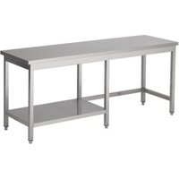 CombiSteel 600 Worktable Half Bottom Shelf 2000