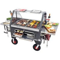 Trailblazer 350 Compact Charcoal Mobile BBQ Grill