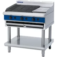 Blue Evolution Series G596-LS Gas Chargrill Leg Stand NAT
